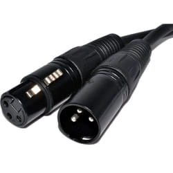 kenable 004546 audio cable 10 m XLR (3-pin) Black