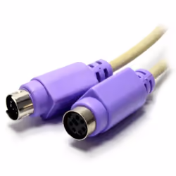 kenable 004623 PS/2 cable 3 m 6-p Mini-DIN Purple