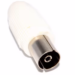 kenable Screw On Female RF Socket for TV Freeview Aerial Coax Cable Adapter