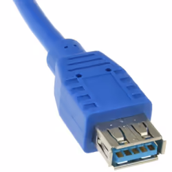 kenable 004843 USB cable USB 3.2 Gen 1 (3.1 Gen 1) 3 m USB A Blue