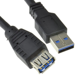 kenable 004845 USB cable USB 3.2 Gen 1 (3.1 Gen 1) 5 m USB A Black