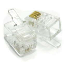 kenable 004890 wire connector RJ10 Transparent