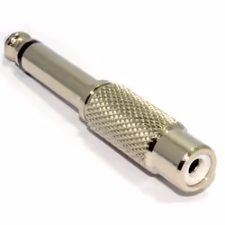 kenable 004909, 6.35mm, RCA, Metallic