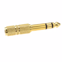 kenable 004990, 6.35mm, 3.5mm, Gold