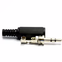 kenable 3.5mm Male Plug Stereo Audio Solder Terminal Connection
