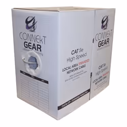 kenable Stranded CAT5e CCA UTP Ethernet Network Cable Reel BOX Wire 305m