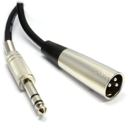 kenable 005314 audio cable 5 m XLR (3-pin) 6.35mm Black