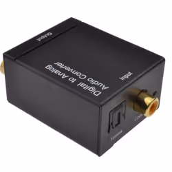 kenable Digital Toslink Optical   Coaxial to Analogue Phono Audio Converter
