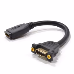 kenable 005520, 0.15 m, HDMI Type A (Standard), HDMI Type A (Standard), Black