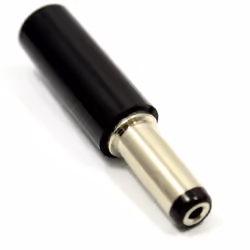 kenable 005596, DC 2.5mm, Black, Male, Straight, RoHS, 10 g
