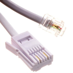 kenable 005657 telephone cable 3 m White