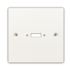 kenable Pre Drilled Mounting Wall Faceplate for HDMI Panel Mount Stub White