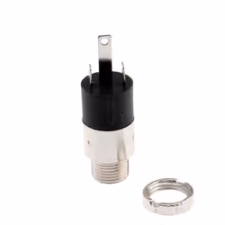 kenable 005674 socket-outlet 3.5 mm Black, Silver
