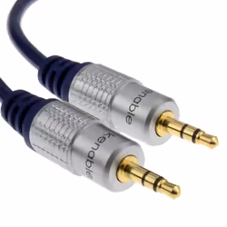 kenable 005692, 3.5mm, Male, 3.5mm, Male, 15 m, Blue