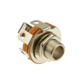 kenable 005696 socket-outlet 6.35mm Metallic