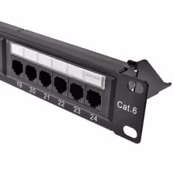 kenable 005699, Gigabit Ethernet, RJ45, Cat6, U/UTP (UTP), 22/26, Black