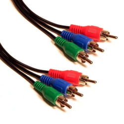 kenable 005705 component (YPbPr) video cable 1 m 3 x RCA Black, Blue, Green, Red