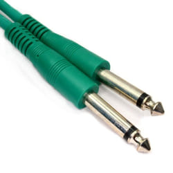 kenable 005720 audio cable 6 m 6.35mm Green