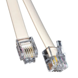 kenable 005771 telephone cable 1 m White