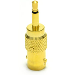kenable 005782 cable gender changer BNC 3.5mm Gold