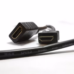 kenable 005848 HDMI cable 1 m HDMI Type A (Standard) Black