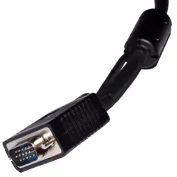 kenable VGA SVGA HD15 TV Video Cable with built in 3.5mm Jack Audio Lead 15m