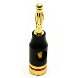 kenable 005886 wire connector Banana Plug Black, Red
