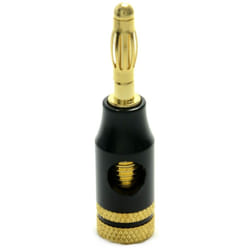 kenable 005898 wire connector Banana Plug Black