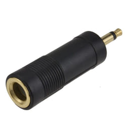kenable 006028 cable gender changer 3.5mm 6.35mm Black