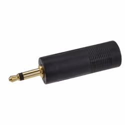 kenable 006028 cable gender changer 3.5mm 6.35mm Black
