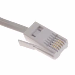 kenable 006040 telephone cable 1 m White