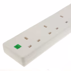 kenable 006045 surge protector White 6 AC outlet(s) 220 - 240 V 2 m