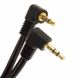 kenable 006048, 3.5mm, Male, 3.5mm, Male, 2 m, Black