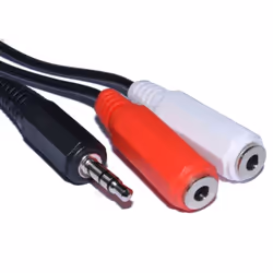 kenable 006059 audio splitter Black