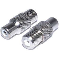 kenable 006090 cable gender changer RCA F type Metallic