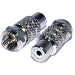 kenable 006091 cable gender changer F type RCA Metallic