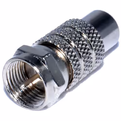 kenable 006091 cable gender changer F type RCA Metallic