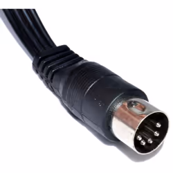 kenable 006109 audio cable 1.2 m DIN (5-pin) 4 x RCA Black