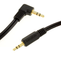 kenable 006117 audio cable 0.5 m 3.5mm Black