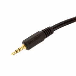 kenable 006117 audio cable 0.5 m 3.5mm Black
