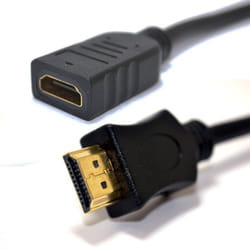 kenable 006173 HDMI cable 0.25 m HDMI Type A (Standard) Black