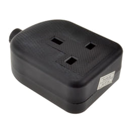kenable 006277 socket-outlet Type G (BS 1363) Black