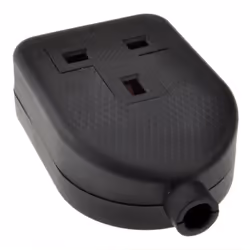 kenable 006277 socket-outlet Type G (BS 1363) Black