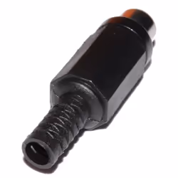 kenable 006318 wire connector RCA Black