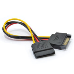 kenable 006340 SATA cable 0.15 m Black, Red, Yellow