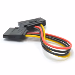 kenable 006340 SATA cable 0.15 m Black, Red, Yellow