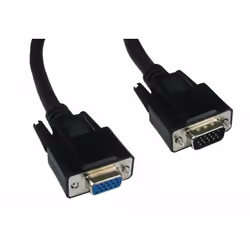 kenable 006365, 5 m, VGA (D-Sub), VGA (D-Sub), Male, Female, Black