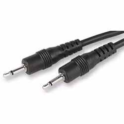 kenable 006420, 2.5mm, Male, 2.5mm, Male, 3 m, Black