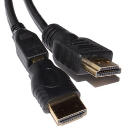 kenable 006438 HDMI cable 1.8 m HDMI Type D (Micro) HDMI Type A (Standard) Black