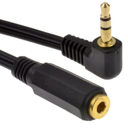 kenable 006477 audio cable 0.5 m 3.5mm Black